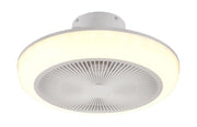 Ventilatore e plafoniera a soffitto Mjolby Ø 45 cm - HD casa