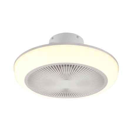 Ventilatore e plafoniera a soffitto Mjolby Ø 45 cm - HD casa