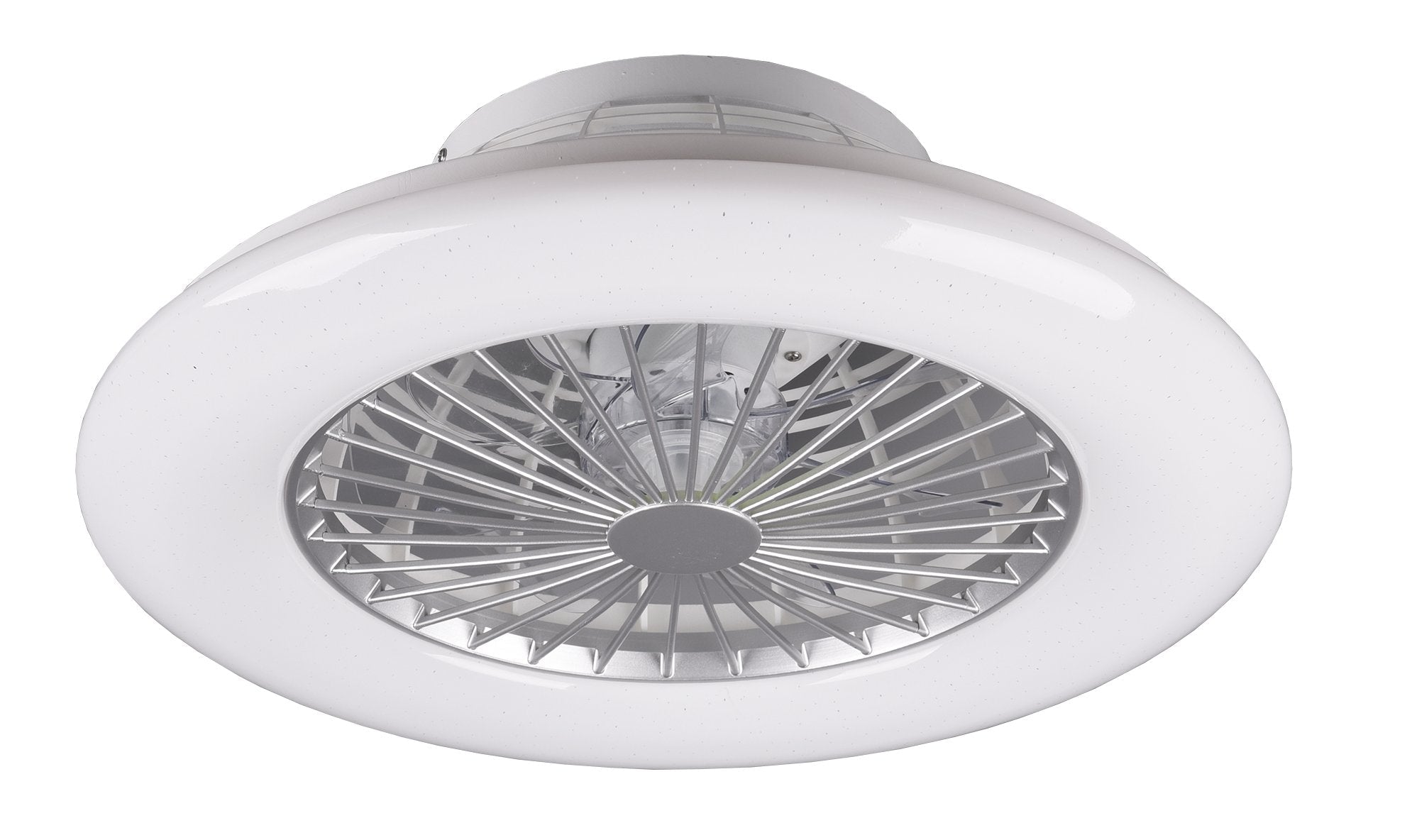 Ventilatore e plafoniera RGB a soffitto Stralsund Ø 50 cm - 26,8 watt, 2600lm - HD casa