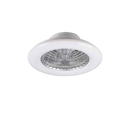 Ventilatore e plafoniera RGB a soffitto Stralsund Ø 50 cm - 26,8 watt, 2600lm - HD casa