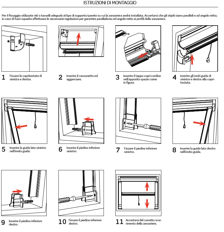 Zanzariera a rullo per finestra con cassonetto da 32mm 140x160cm bianca - HD casa
