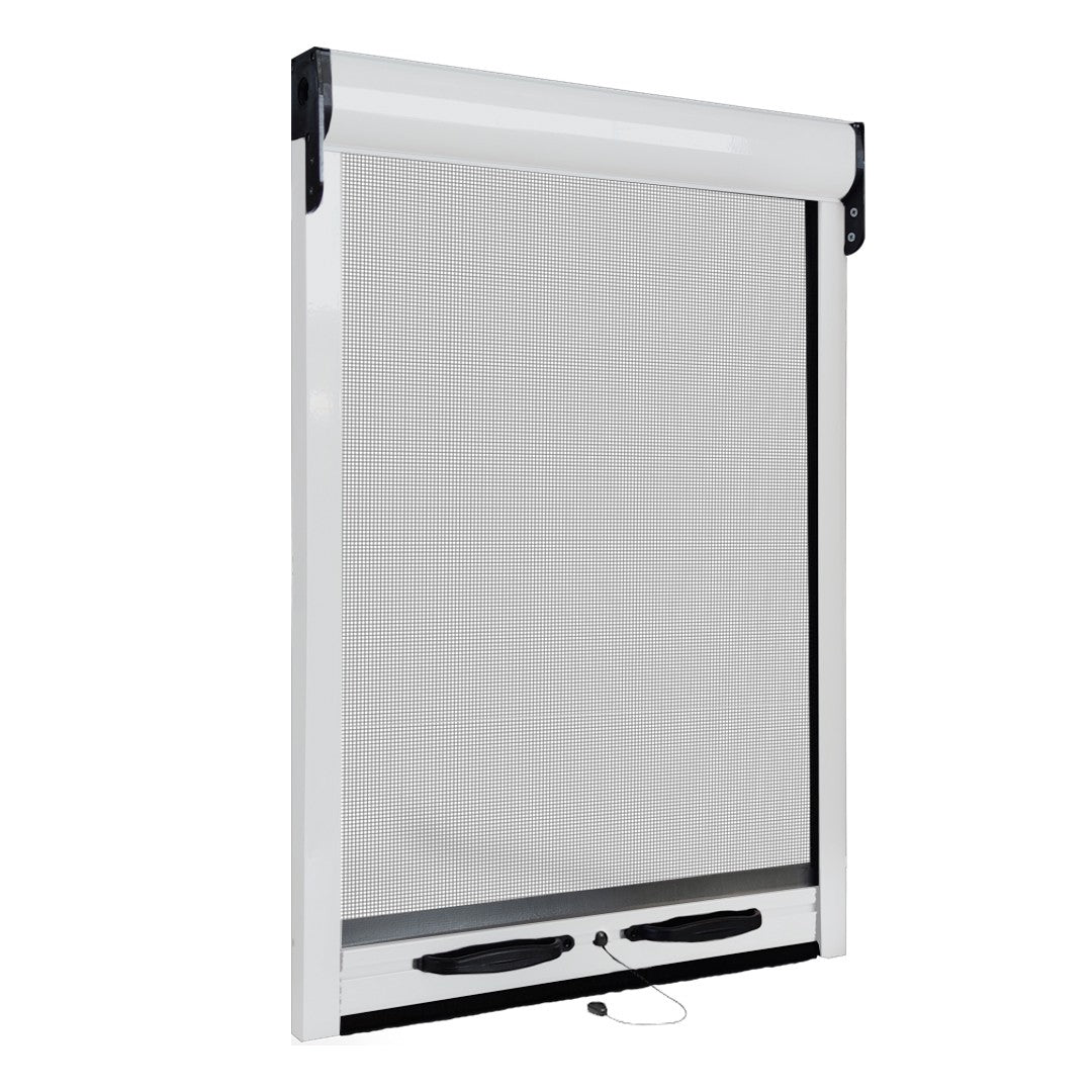 Zanzariera a rullo per finestra scorrevole verticale 140x170cm bianco - HD casa