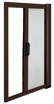 Zanzariera avvolgibile orizzontale 150x250 cm - colore marrone - HD casa