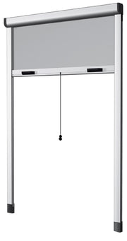 Zanzariera avvolgibile verticale 140 x 250 cm colore bianco con fissaggio ad espansione - HD casa