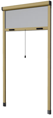 Zanzariera avvolgibile verticale 140x170 bronzo con frizione - HD casa