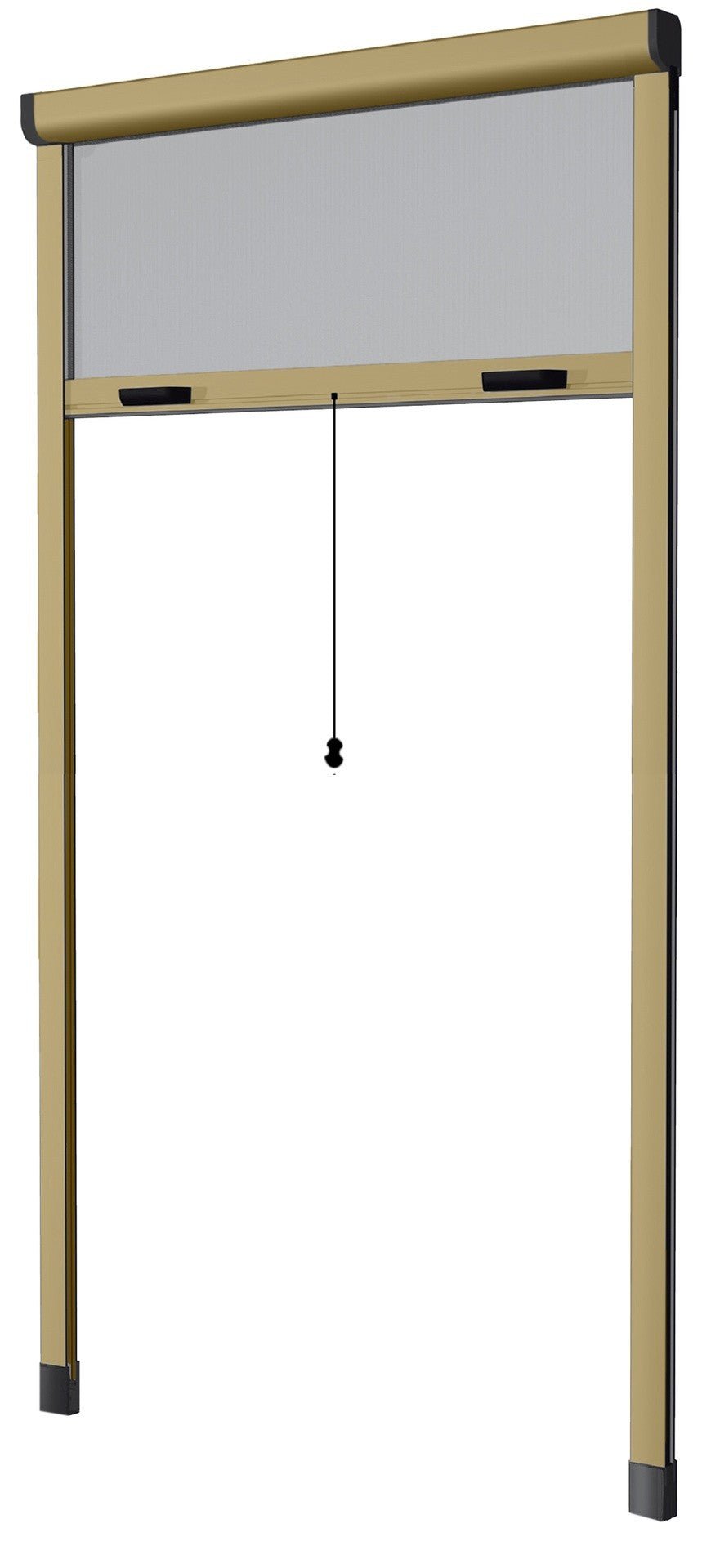 Zanzariera avvolgibile verticale 140x250 bronzo con frizione - HD casa